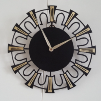 Vintage Sun Clock